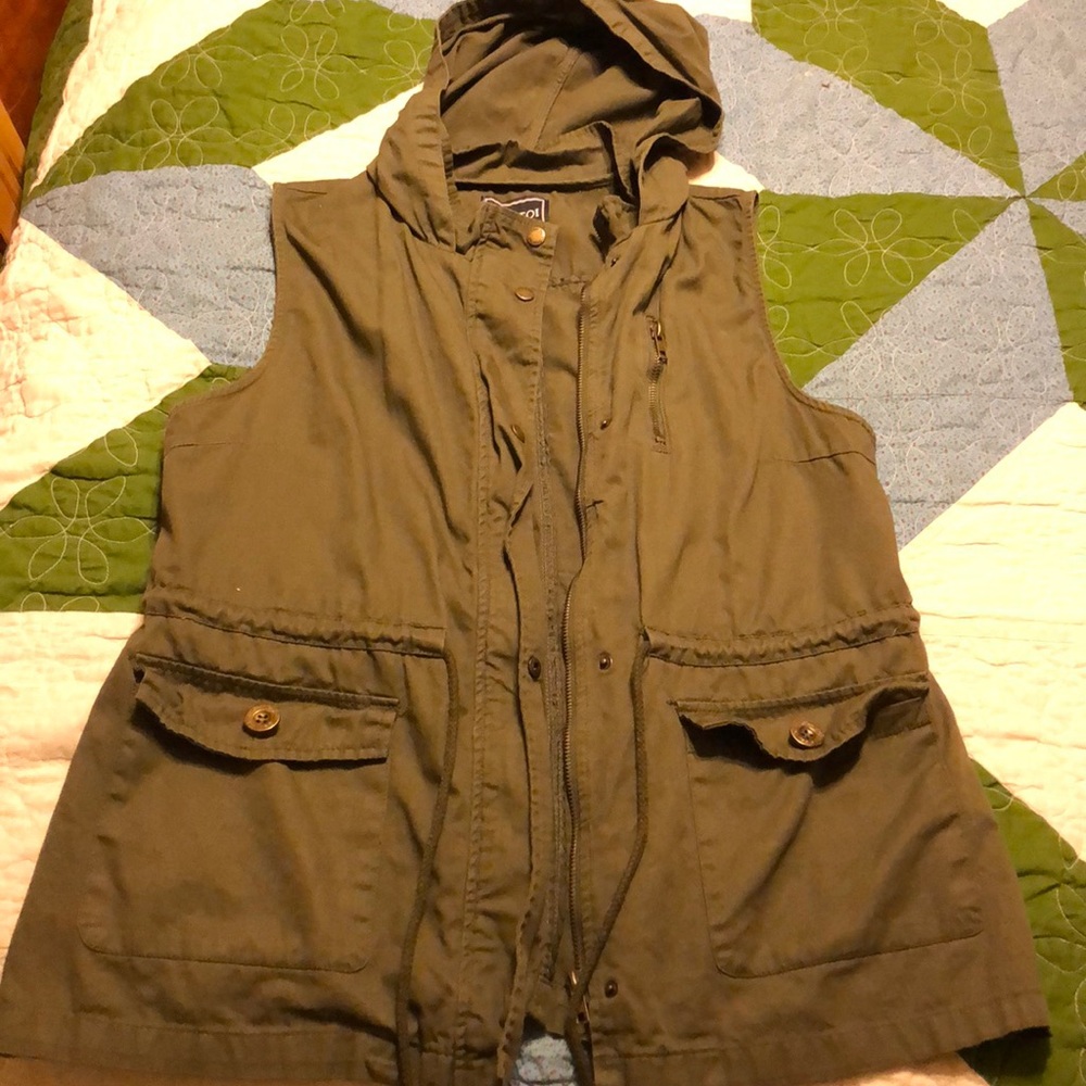 Army/olive Green utility vest